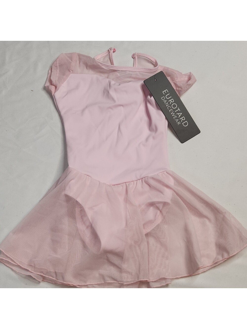 Eurotard pink skirted dance leotard